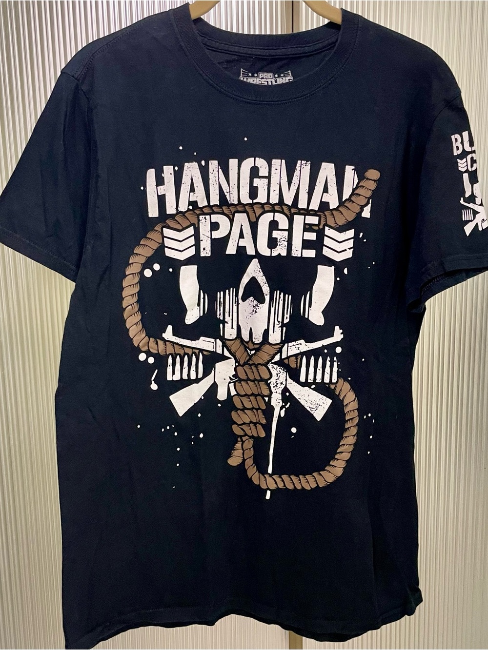 Pro Wrestling Tees Bullet Club Black Tshirt Size M